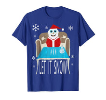 Load image into Gallery viewer, Let It Snow Santa Cocaine Adult Humor Xmas Funny Gag Gifts T-Shirt-1769818
