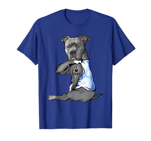 Women Gifts Pit bull Dog Tattoo I Love Mom TShirt205449