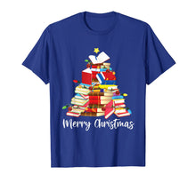Load image into Gallery viewer, Reading Books Tree Librarian Nerd Christmas Gifts T-Shirt
