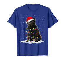 Load image into Gallery viewer, Pug Santa Christmas Tree Lights Xmas Gifts T-Shirt-1970505
