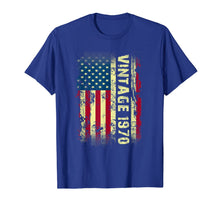 Load image into Gallery viewer, Vintage 1970 USA Flag 50th Birthday Gifts 50 Year Old Bday T-Shirt-342361
