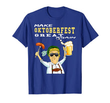 Load image into Gallery viewer, Oktoberfest Party Costume Hats Beer Mug Sausage Trump T-Shirt
