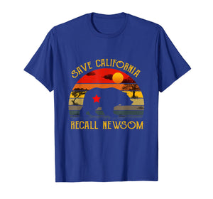 Save California Recall Newsom Conservative Political T-Shirt