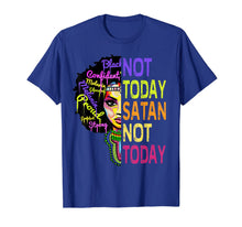 Load image into Gallery viewer, Not Today Satan tShirt African American Christian Faith Gift T-Shirt-411677
