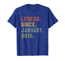 Load image into Gallery viewer, Legend Since January 2010 10th Birthday 10 Years Old Gifts T-Shirt-3194170
