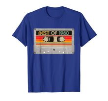 Load image into Gallery viewer, Best Of 1980 40th Birthday Gifts Cassette Tape Vintage T-Shirt-87736
