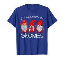 Load image into Gallery viewer, Funny shirts V-neck Tank top Hoodie sweatshirt usa uk au ca gifts for Three Gnomes In Red - Just Hangin' with my Gnomies Christmas T-Shirt 1085327
