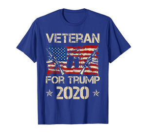 Veterans For Trump 2020 Shirt Military Republican Supporters 130252