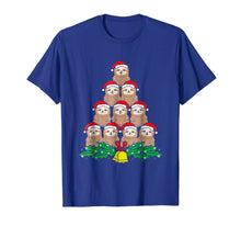 Load image into Gallery viewer, Sloth Christmas Tree Xmas Lover T-Shirt
