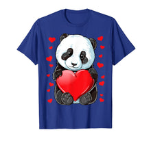 Load image into Gallery viewer, Panda Heart Valentines Day Girls Kids Women Bear Lover Gifts T-Shirt-860968
