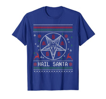 Load image into Gallery viewer, Hail Santa Ugly Christmas Sweater T-Shirt-2196243
