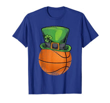 Load image into Gallery viewer, Basketball Leprechaun Shamrock St Patricks Day Men Boys Kids TShirt300255
