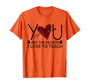 Teacher You Matter You're Important Reason Love Teach Gift T-Shirt