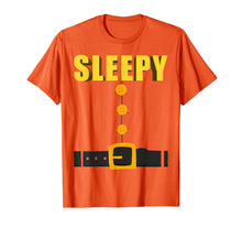 Load image into Gallery viewer, SLEEPY Dwarf Costume Fairy Costume Halloween Gift Idea T-Shirt
