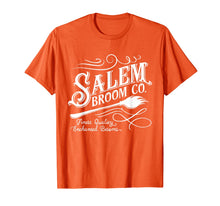 Load image into Gallery viewer, Salem Broom Company est 1692 Halloween T-Shirt
