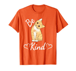Unity Day Orange Cat Anti Bullying Be Kind gift T-Shirt