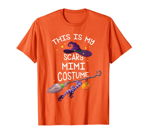 This Is My Scary Mimi Costume Mimi Witch Halloween T-Shirt