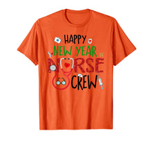 Load image into Gallery viewer, Happy New Year Nurse Crew Funny Christmas Gifts For Nurse T-Shirt-3214972
