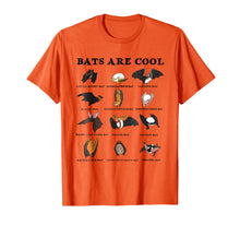 Load image into Gallery viewer, Bats are cool lovely bats kinds t shirt 295224
