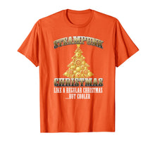 Load image into Gallery viewer, Steampunk Christmas but cooler design T-Shirt
