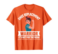 Load image into Gallery viewer, Knee Replacement Warrior Knee Surgery Recovery Get Well Gift TShirt253788
