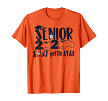 Load image into Gallery viewer, Senior 2020 Shit Gettin Real Funny Apocalypse Toilet Paper TShirt74804
