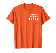 Load image into Gallery viewer, Funny shirts V-neck Tank top Hoodie sweatshirt usa uk au ca gifts for Teacher Brittany VIPKid 5 Apple Review Shirt 2267928
