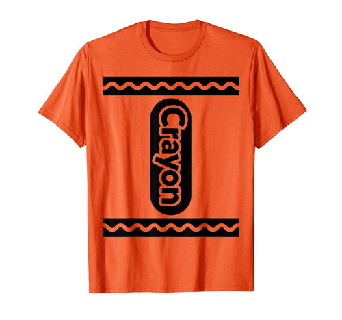 Funny shirts V-neck Tank top Hoodie sweatshirt usa uk au ca gifts for ORANGE CRAYON shirt Crayon Costume Halloween t-shirt 2016974