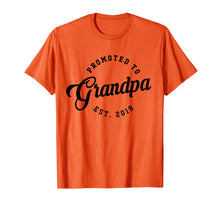 Load image into Gallery viewer, Funny shirts V-neck Tank top Hoodie sweatshirt usa uk au ca gifts for Mens Promoted To Grandpa EST 2019 T Shirt New Grandfather Gift 1058786
