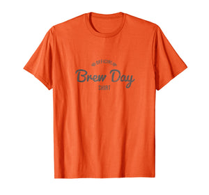 Official Brew Day Shirt Craft Beer Home Brewing Gift T-Shirt