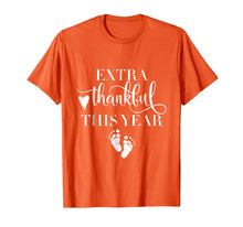 Load image into Gallery viewer, Funny shirts V-neck Tank top Hoodie sweatshirt usa uk au ca gifts for Extra Thankful This Year Love Funny Turkey Pregnancy T shirt 2105603
