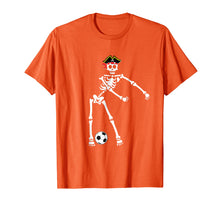 Load image into Gallery viewer, Funny shirts V-neck Tank top Hoodie sweatshirt usa uk au ca gifts for Pirate Skeleton Soccer Halloween Tshirt Flossing Dance Kids 1534625
