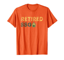Load image into Gallery viewer, Funny shirts V-neck Tank top Hoodie sweatshirt usa uk au ca gifts for Retired SSG Staff Sergeant army tshirt 2724660
