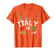 Load image into Gallery viewer, Love Italy And Everything Italian Culture Gift T-Shirt
