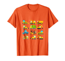 Load image into Gallery viewer, Boys&#39; Trucks And Diggers Short Sleeved T-Shirt For Toddlers
