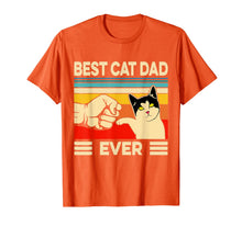 Load image into Gallery viewer, Best Cat Dad Ever TShirt Funny Cat Dad Father Vintage Gift T-Shirt389615
