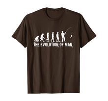 Load image into Gallery viewer, THE EVOLUTION OF FISHERMEN OR MEN FUNNY FISHING LOVER GIFT T-Shirt
