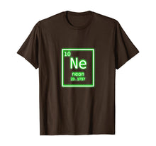 Load image into Gallery viewer, Neon Element Green Periodic Table Chemistry Nerd Costume T-Shirt
