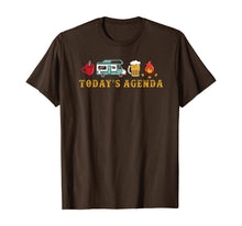 Load image into Gallery viewer, Mens RV Camping Lover Agenda T-Shirt
