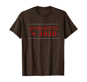 Quarantine 2020 Biohazard Community Awareness Distressed T-Shirt46772