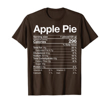 Load image into Gallery viewer, Funny shirts V-neck Tank top Hoodie sweatshirt usa uk au ca gifts for Apple Pie Nutritional Facts Christmas Thanksgiving Gifts T-Shirt 796516
