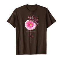 Load image into Gallery viewer, Pink Ribbon Daisy Faith - Breast Cancer T Shirt T-Shirt 29177
