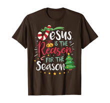 Load image into Gallery viewer, Funny shirts V-neck Tank top Hoodie sweatshirt usa uk au ca gifts for Christian Jesus The Reason Christmas Stocking Stuffer Gift T-Shirt 145561
