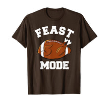 Load image into Gallery viewer, Funny shirts V-neck Tank top Hoodie sweatshirt usa uk au ca gifts for Funny Cute Thanksgiving Turkey Football Feast Mode Boys Mens T-Shirt 145930
