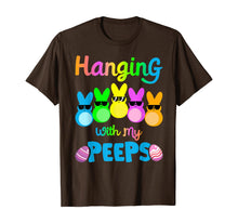 Load image into Gallery viewer, Hanging With My Peeps Shirt Colorful Bunny Easter day Gifts TShirt406135
