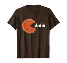 Load image into Gallery viewer, Pumpkin Pie Eating Whipped Cream Thanksgiving T-Shirt
