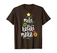 Load image into Gallery viewer, Funny shirts V-neck Tank top Hoodie sweatshirt usa uk au ca gifts for Mele Kalikimaka Shirt For Women Hawaiian Hawaii Christmas T-Shirt 128381
