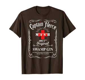Funny shirts V-neck Tank top Hoodie sweatshirt usa uk au ca gifts for Captain Pierce Mash 4077 Original Swamp Gin 4077th T-Shirt 381848
