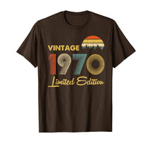 Load image into Gallery viewer, Vintage 1970 Made in 1970 50th birthday 50 years old Gift T-Shirt-883390
