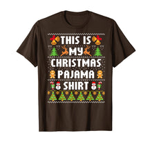 Load image into Gallery viewer, This Is My Christmas Pajama Shirt Funny Ugly Sweater X mas T-Shirt
